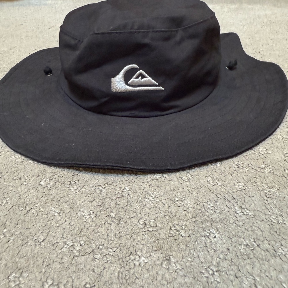 Quiksilver Classic Black Wide-Brim Hat